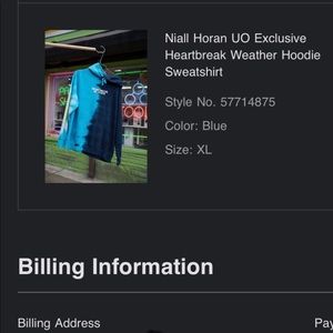 Heartbreak Weather Niall Horan Hoodie